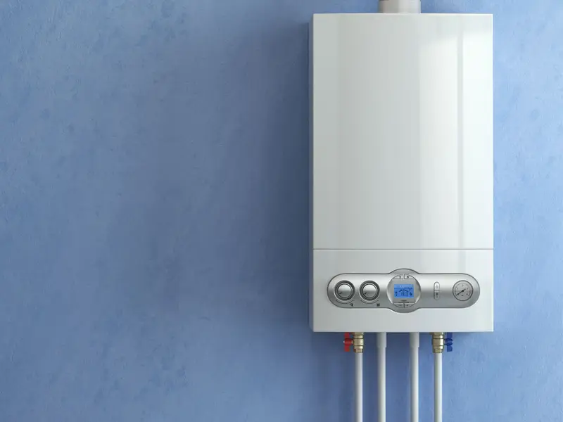 Wall-mounted gas combi boiler System Servicing Lincoln